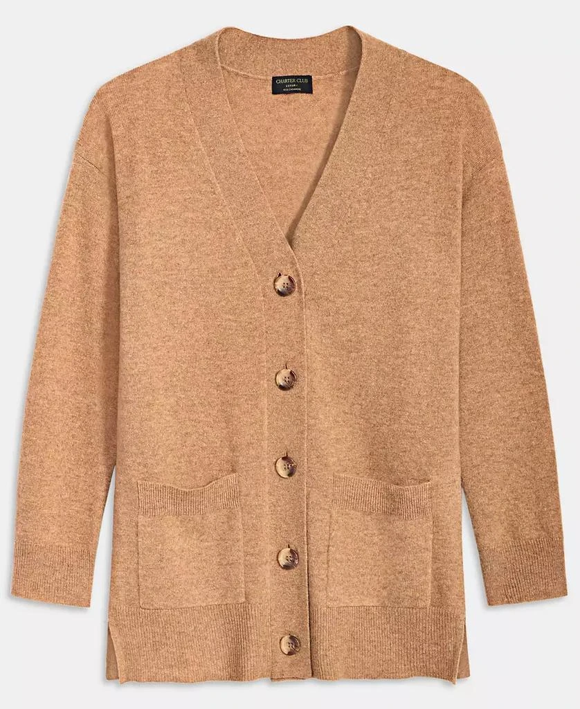Charter Club Women's Button-Front 100% Cashmere Cardigan, XS-3X, Macy's Exclusive 3