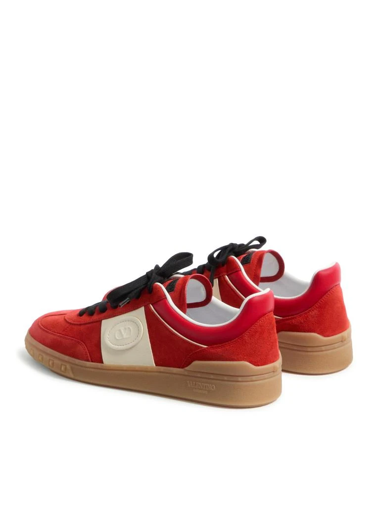 Valentino Garavani UPVILLAGE LOW TOP SNEAKER IN SPLIT LEATHER AND CALFSKIN NAPPA LEATHER 3