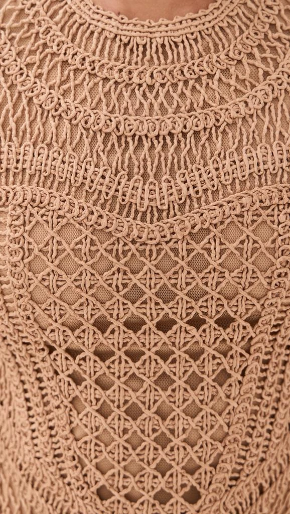 SIMKHAI Coen Crewneck Mini Dress 5
