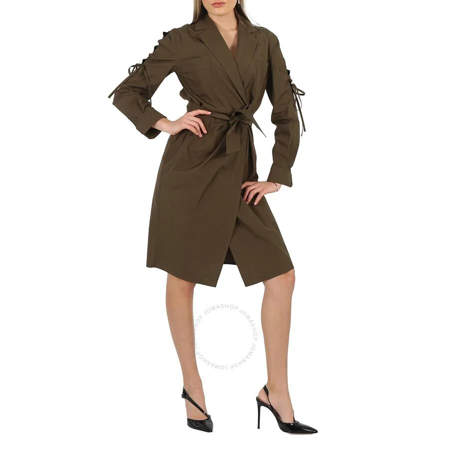 Max Mara Max Mara Voto Wrapped Shirt Dress, Brand Size 40 (US Size 6) 2