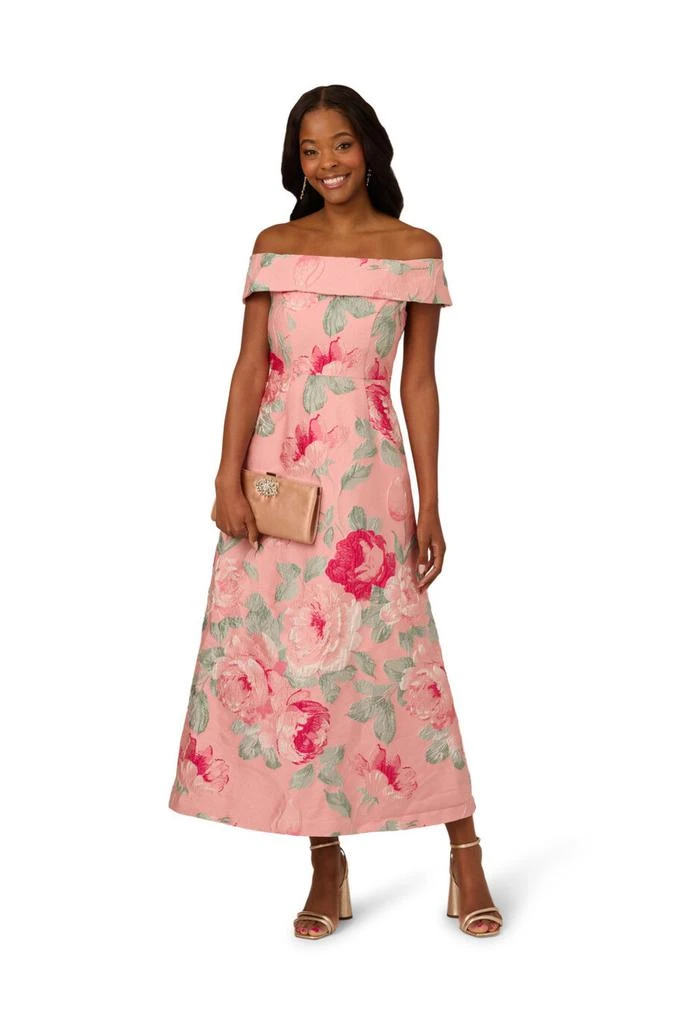 midi yellow dress Self-Portrait - Yellow Lace Collared Midi Dress