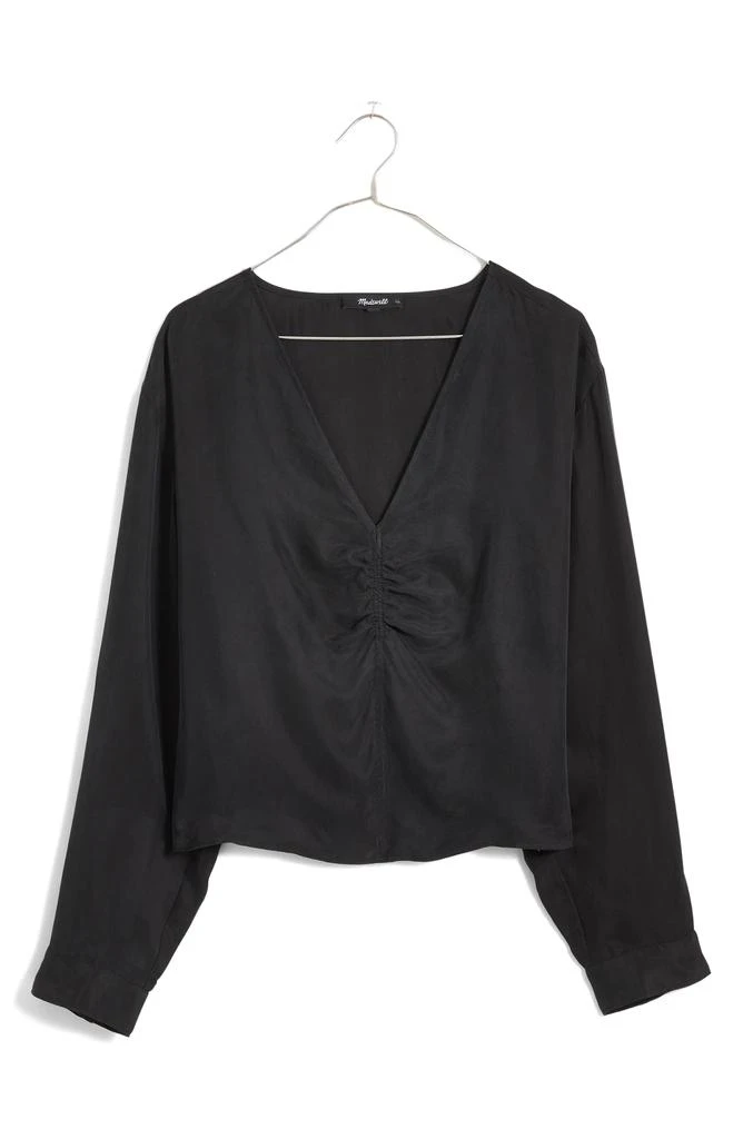 Madewell Brushed Ruched Top 7