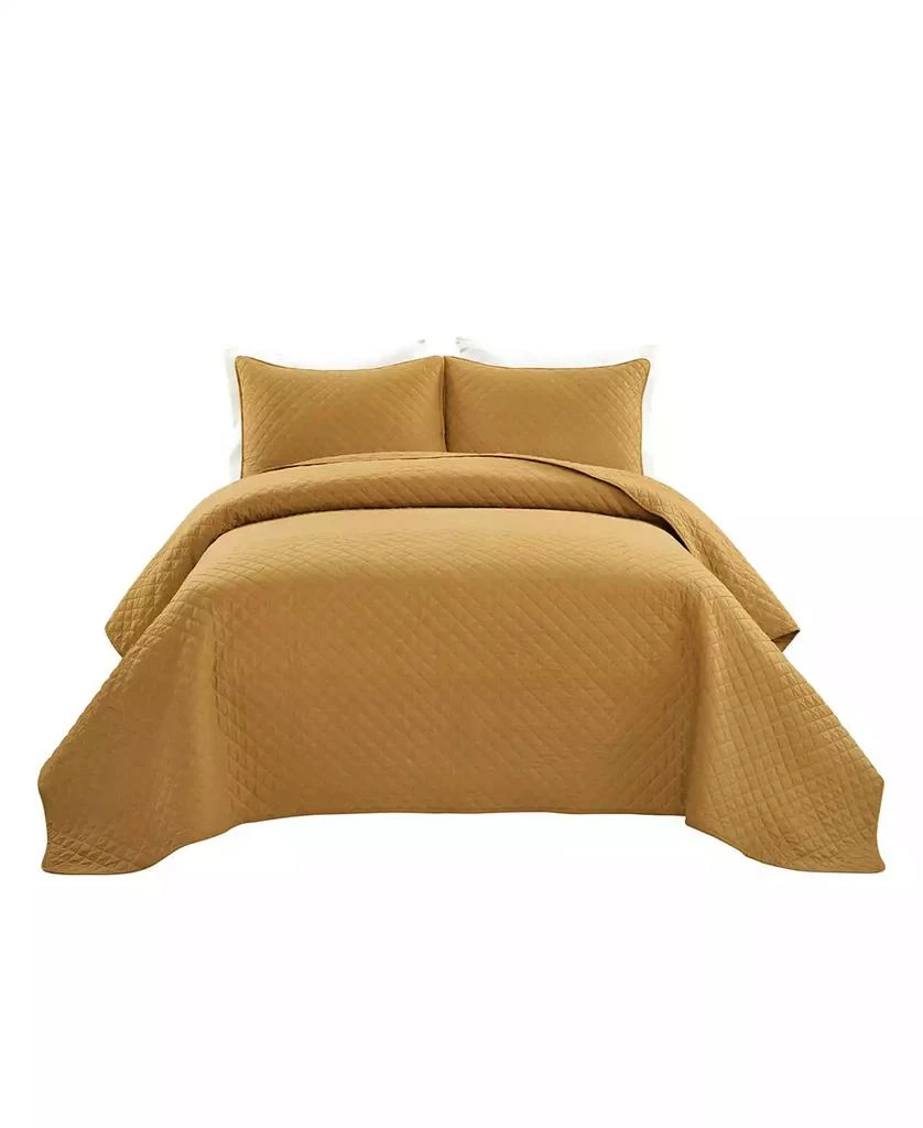 Macy
s Ava Cotton 3 Piece Quilt Set 2