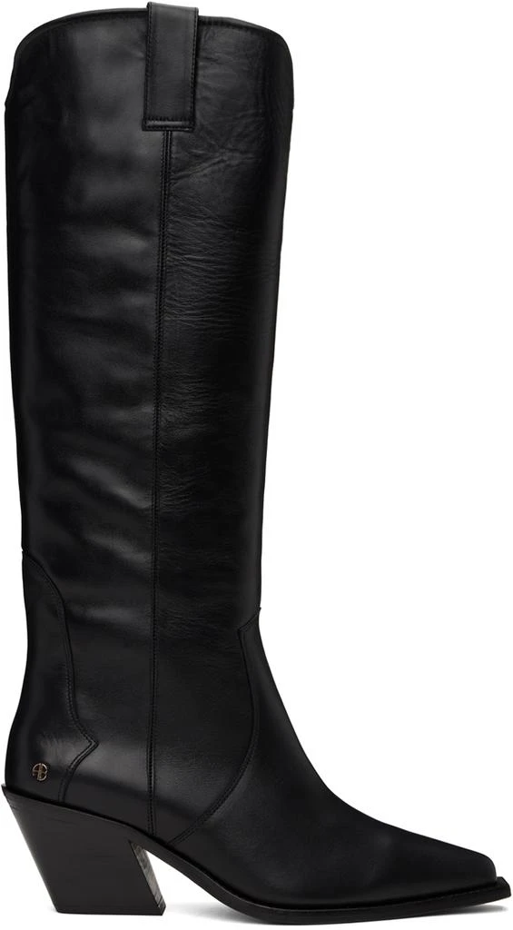 ANINE BING Black Tania Tall Boots 1