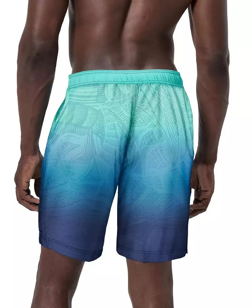 Speedo Men's Island Flow Bondi Basin Ombre Drawstring 9" Boardshorts 4