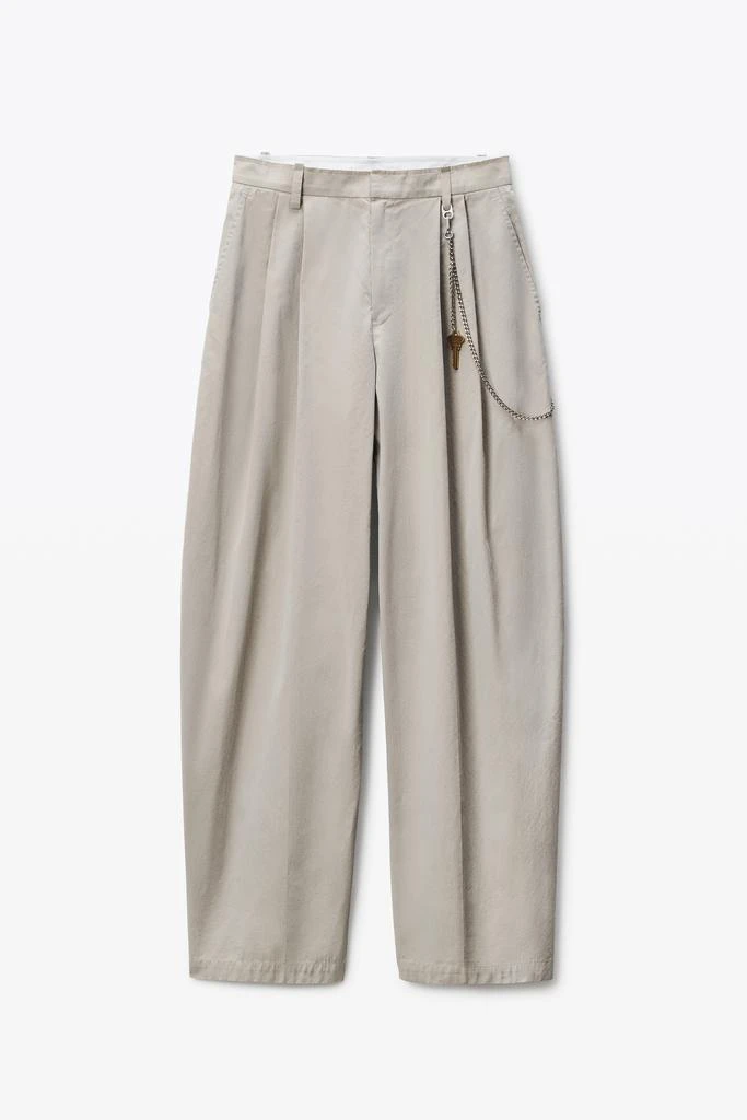 Alexander Wang Grey Cotton-Blend Balloon-Leg Pants 2