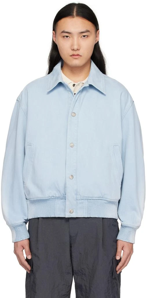 Solid Homme Blue Washed Denim Jacket 1