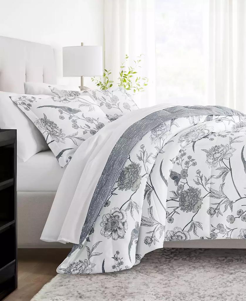 IENJOY HOME Molly Botanicals Reversible 3-Pc. Comforter Set