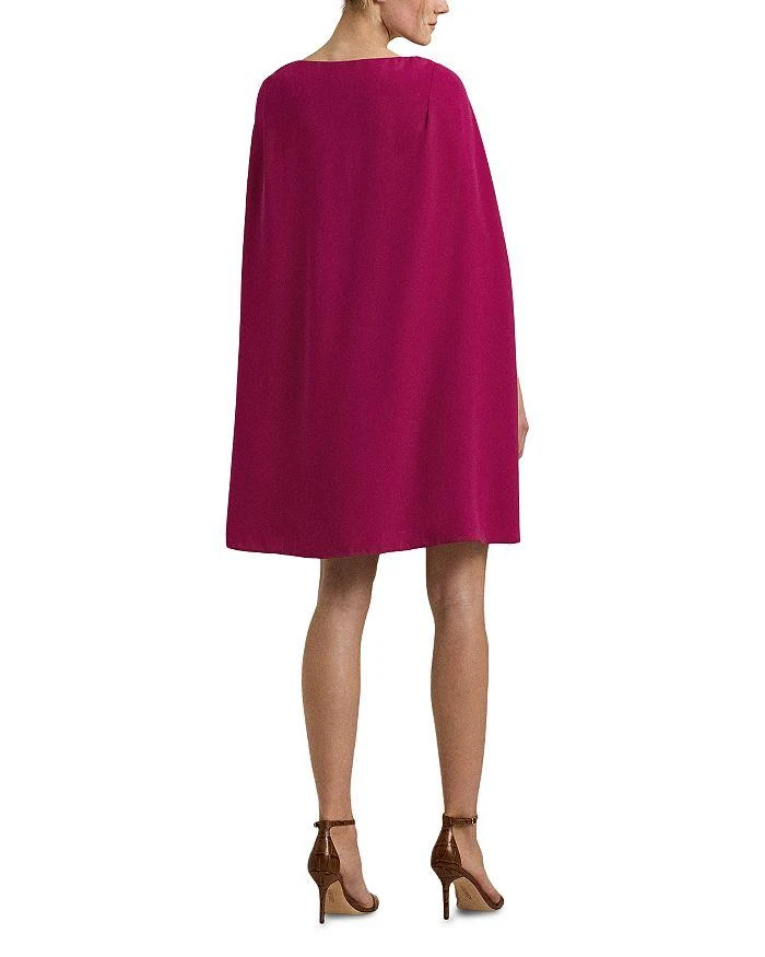 Ralph Lauren Cape Georgette Cocktail Dress 2