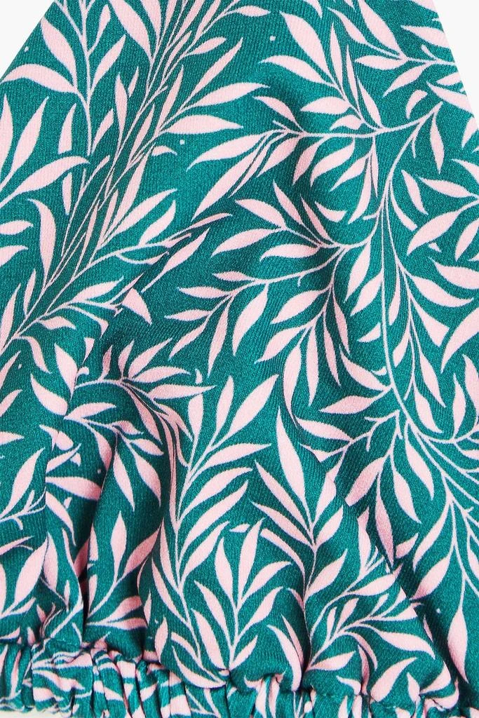 Onia Alexa Liberty-print triangle bikini top 4