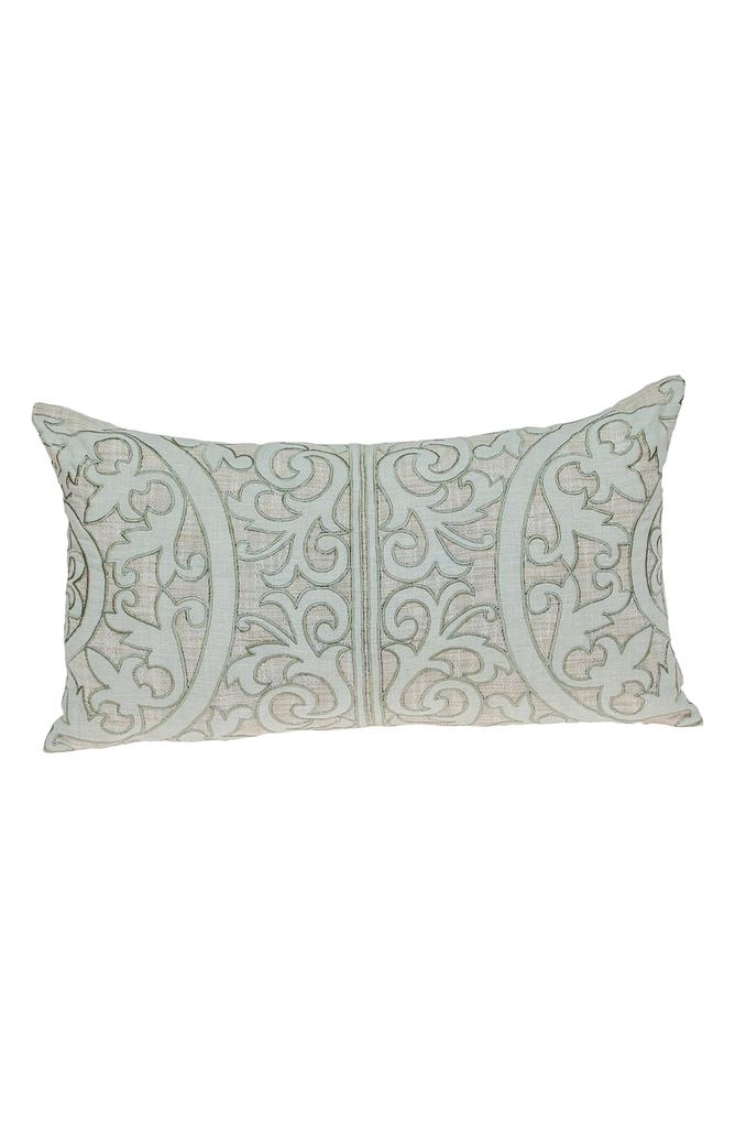Parkland Fleura Embroidered Throw Pillow