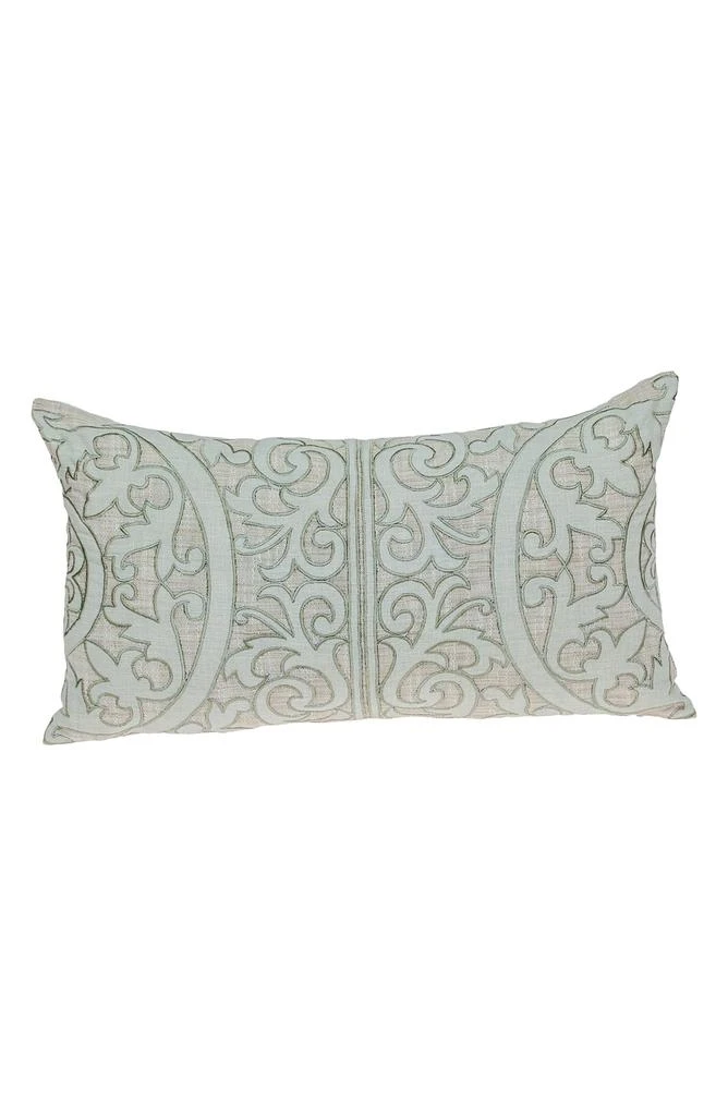 Parkland Fleura Embroidered Throw Pillow 1