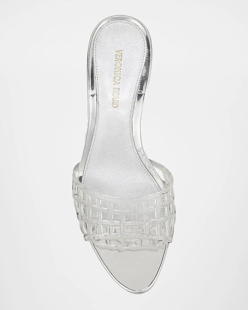 VERONICA BEARD Tia Jelly Stiletto Slide Sandals 4