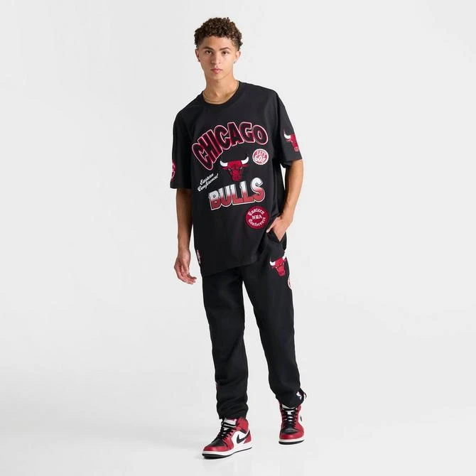 Pro Standard Men's Pro Standard Chicago Bulls NBA Turn It Up Fleece Sweatpants 2