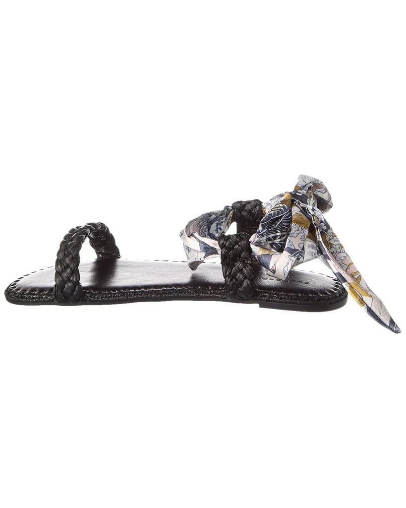 Clergerie Isadora Raffia Sandal