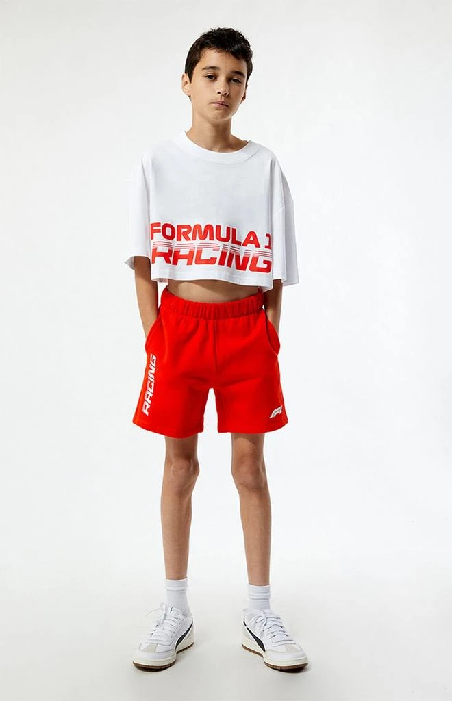 Formula 1 x PacSun Kids Racing Sweat Shorts 1