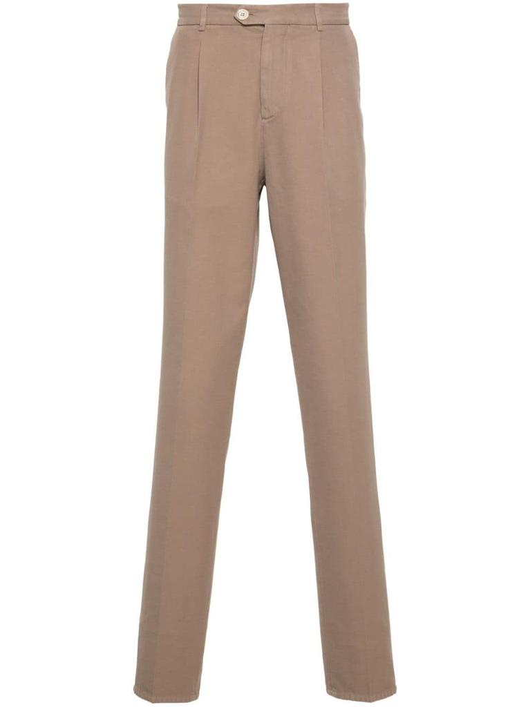 Brunello Cucinelli COTTON CHINO TROUSERS