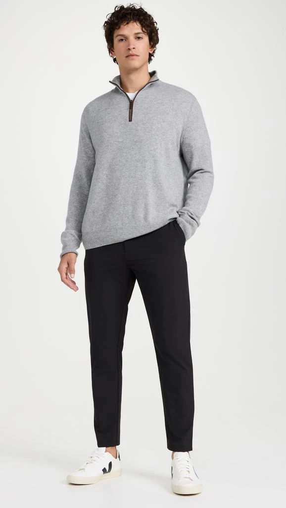 Ralph Lauren Long-Sleeve Washable Cashmere 1/2 Zip Sweater 4