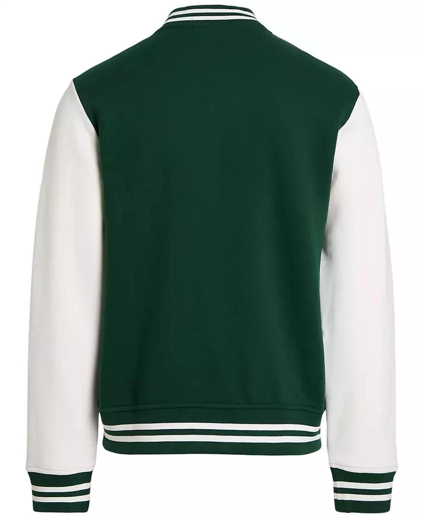 Ralph Lauren Men's Fleece Letterman Jacket 6