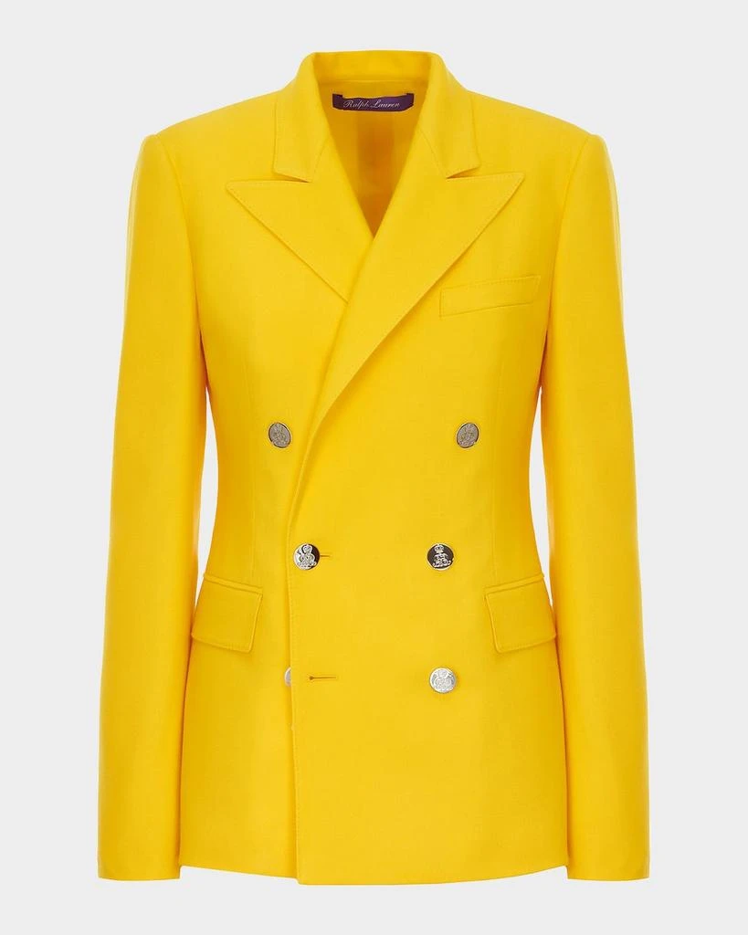 Ralph Lauren Double-Breasted Cashmere Blazer
