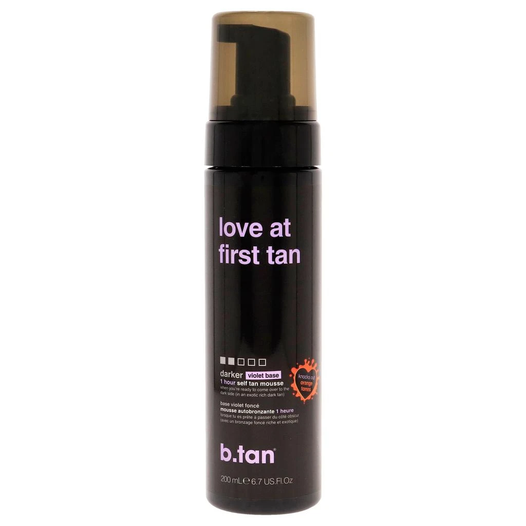 B.Tan B.Tan Love At First Tan Self Tan Mousse For Unisex 6.7 oz Mousse 2
