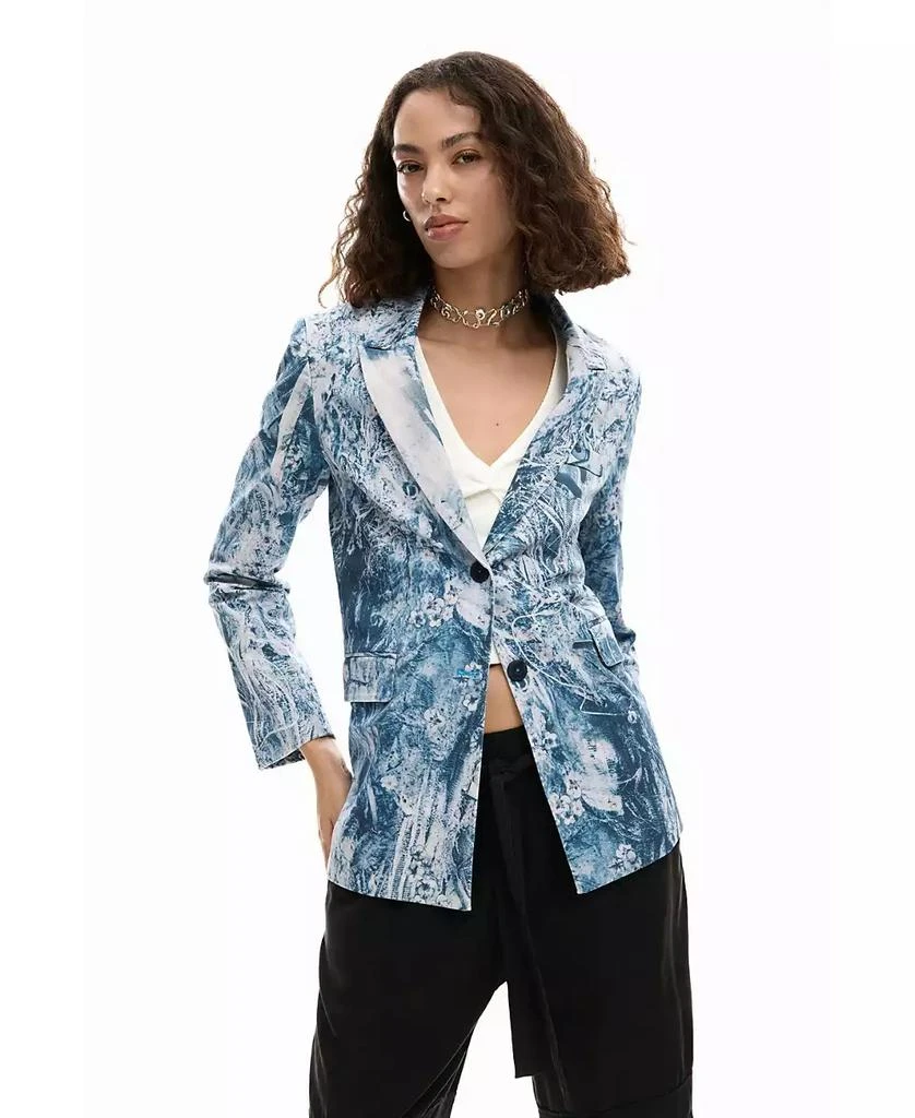 Desigual Women
s Photography blazer