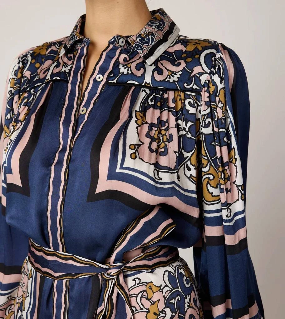 Cleobella Charisma Mini Dress In Floral Anise 3
