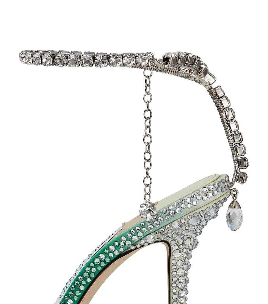 Jimmy Choo Saeda 100 Crystal Embellished Pumps 6