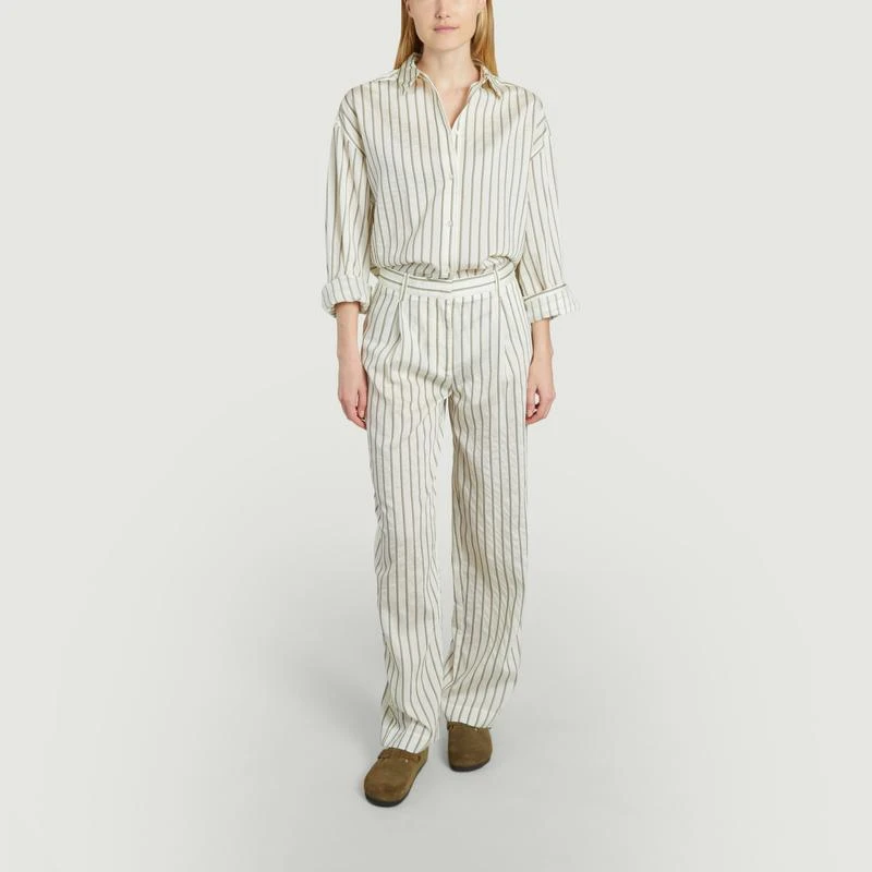 Samsoe - Samsoe Marika striped shirt Solitary st. SAMSOE - SAMSOE 4
