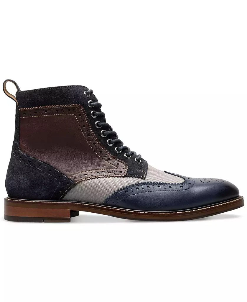 Stacy Adams Men's Finnegan Wingtip Lace-Up Boot 3