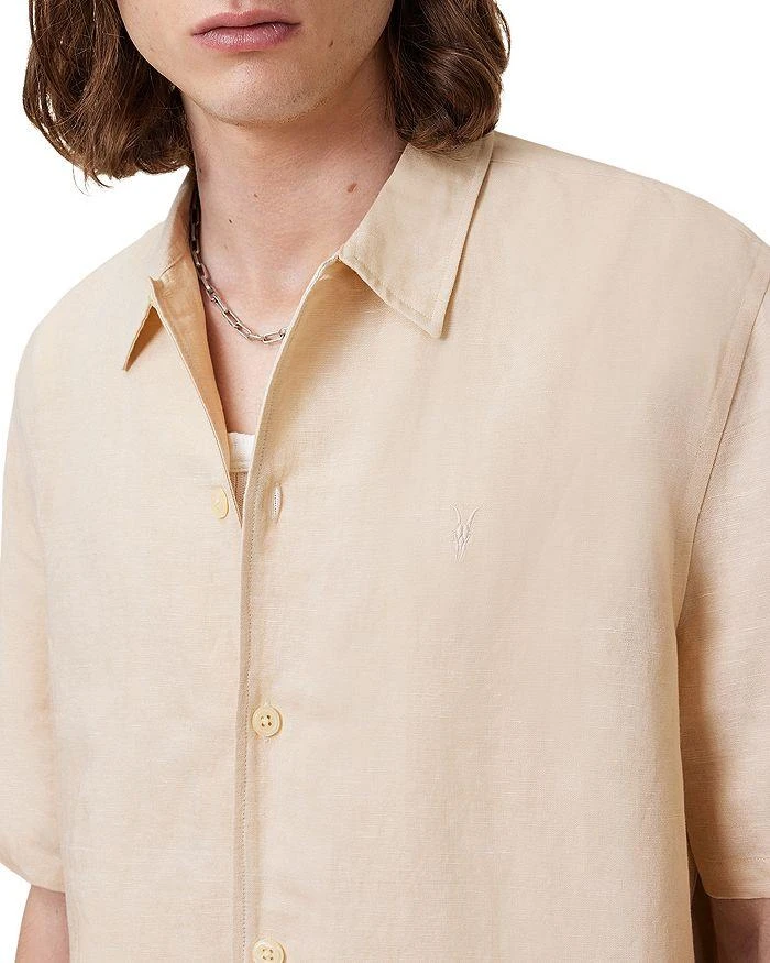 ALL SAINTS Bandol Relaxed Fit Shirt 8