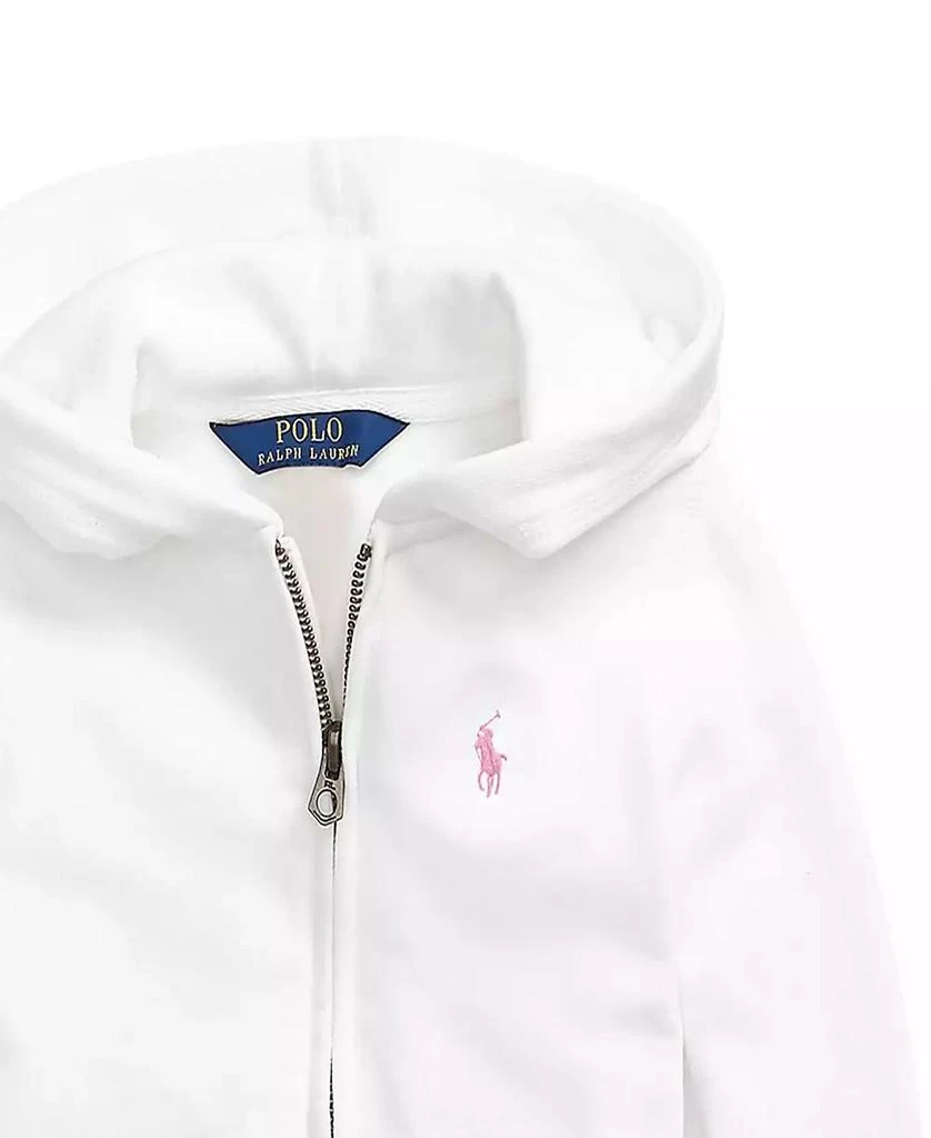 Ralph Lauren Big Girls Fleece Full-Zip Hoodie 3