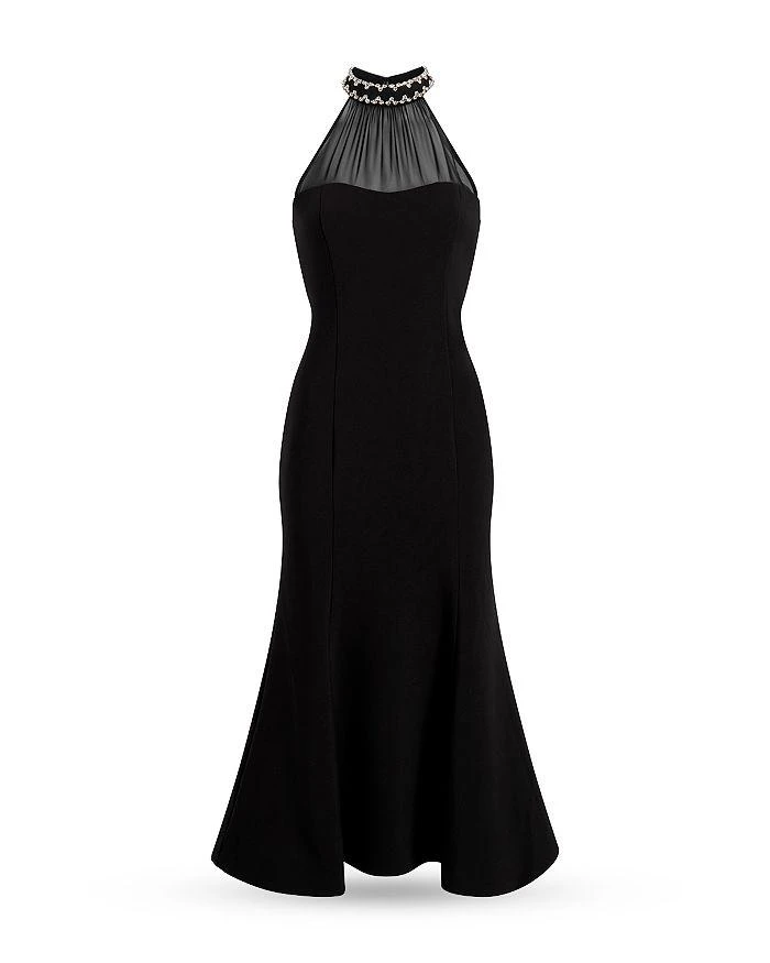 Likely Lirio Embellished Halter Neck Midi Dress 4