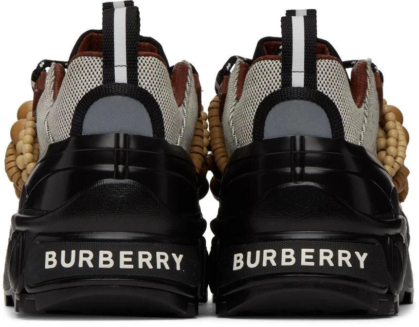 Burberry White & Black Arthur Sneakers 2