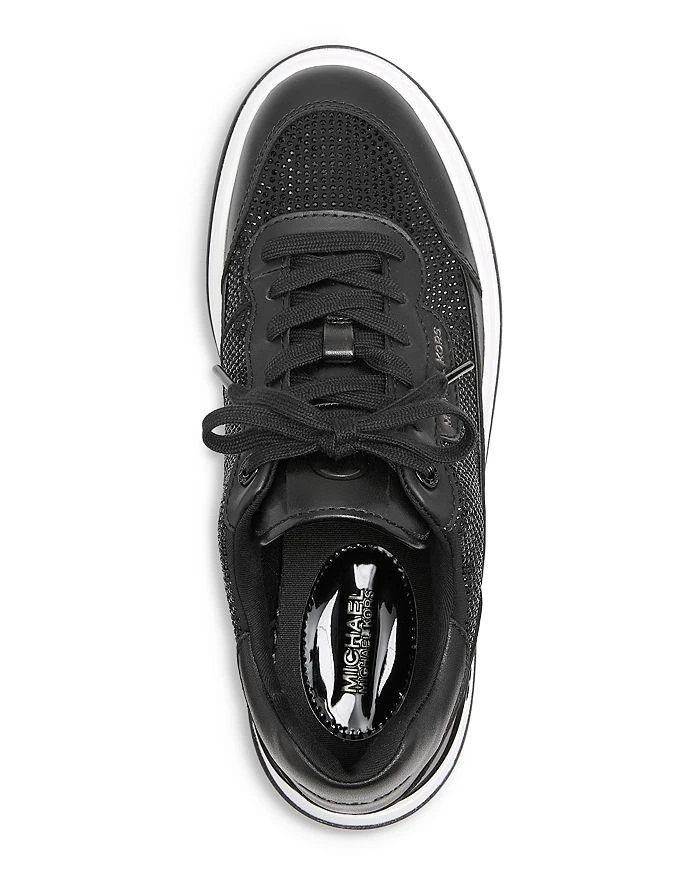 Michael Kors Women's Hayes Embellished Low Top Platform Sneakers 3