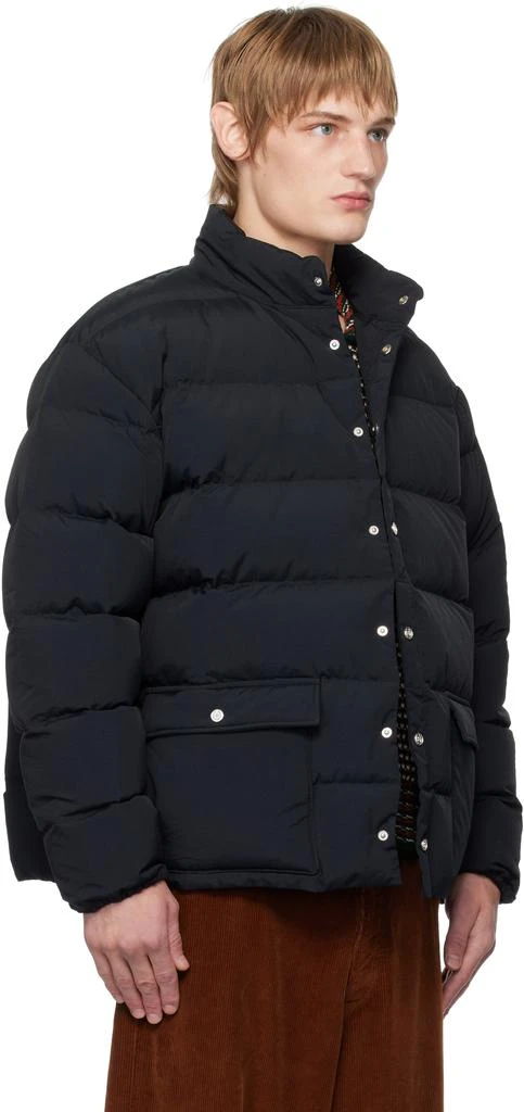 BODE Black Burlington Puffer Down Jacket 2