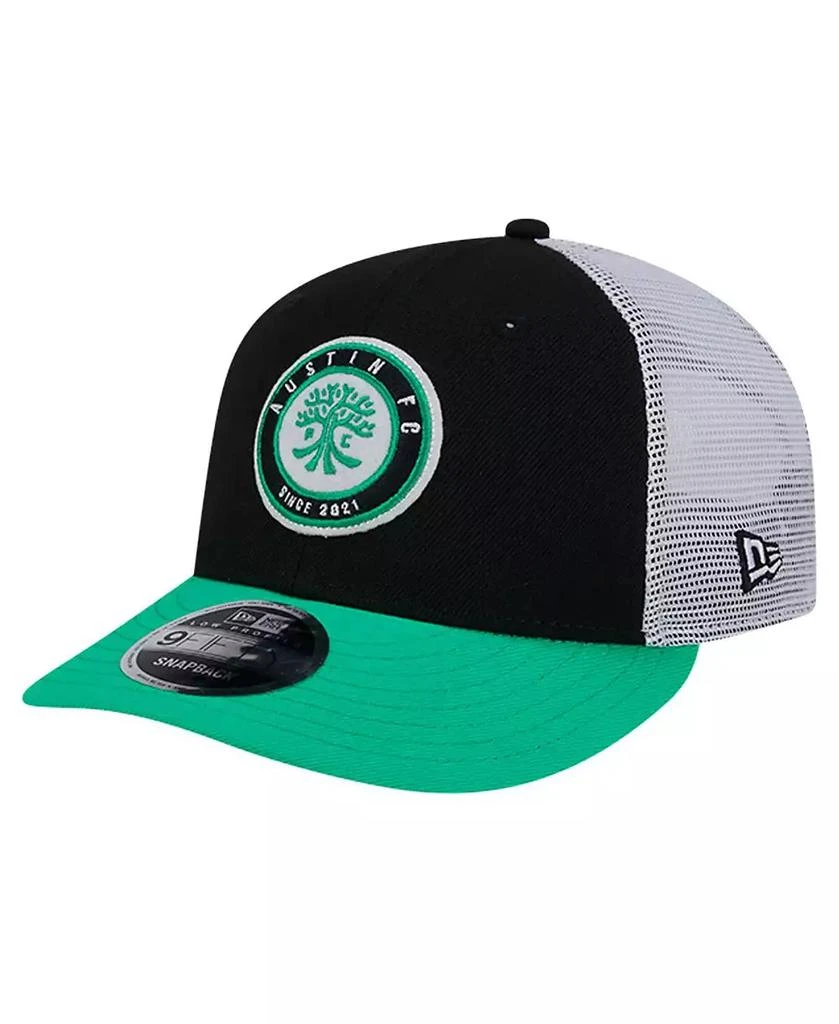 New Era Men's Black Austin FC Throwback Trucker Low Profile 9FIFTY