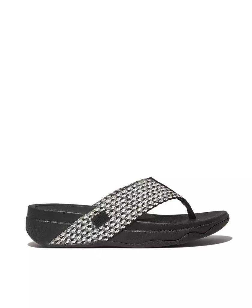 FitFlop Women's Surfa Multi-Tone Webbing Toe-Post Sandals