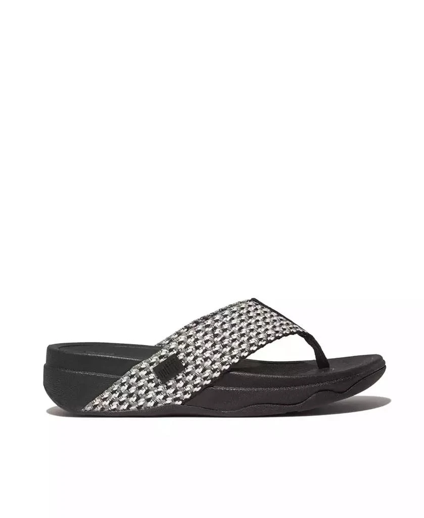 FitFlop Women's Surfa Multi-Tone Webbing Toe-Post Sandals 2