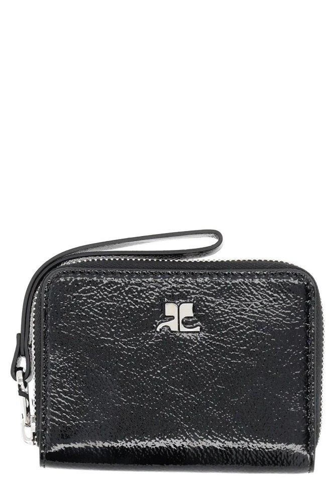 Courrèges Courrèges Naplack Zipped Compact Wallet