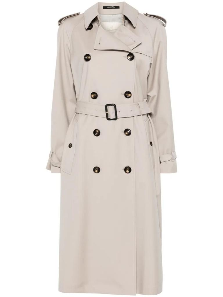MONTECORE Montecore Double-Breasted Trench Coat