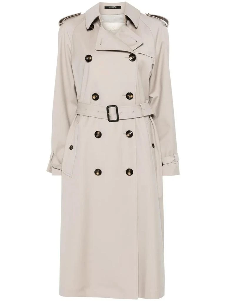MONTECORE Montecore Double-Breasted Trench Coat 1