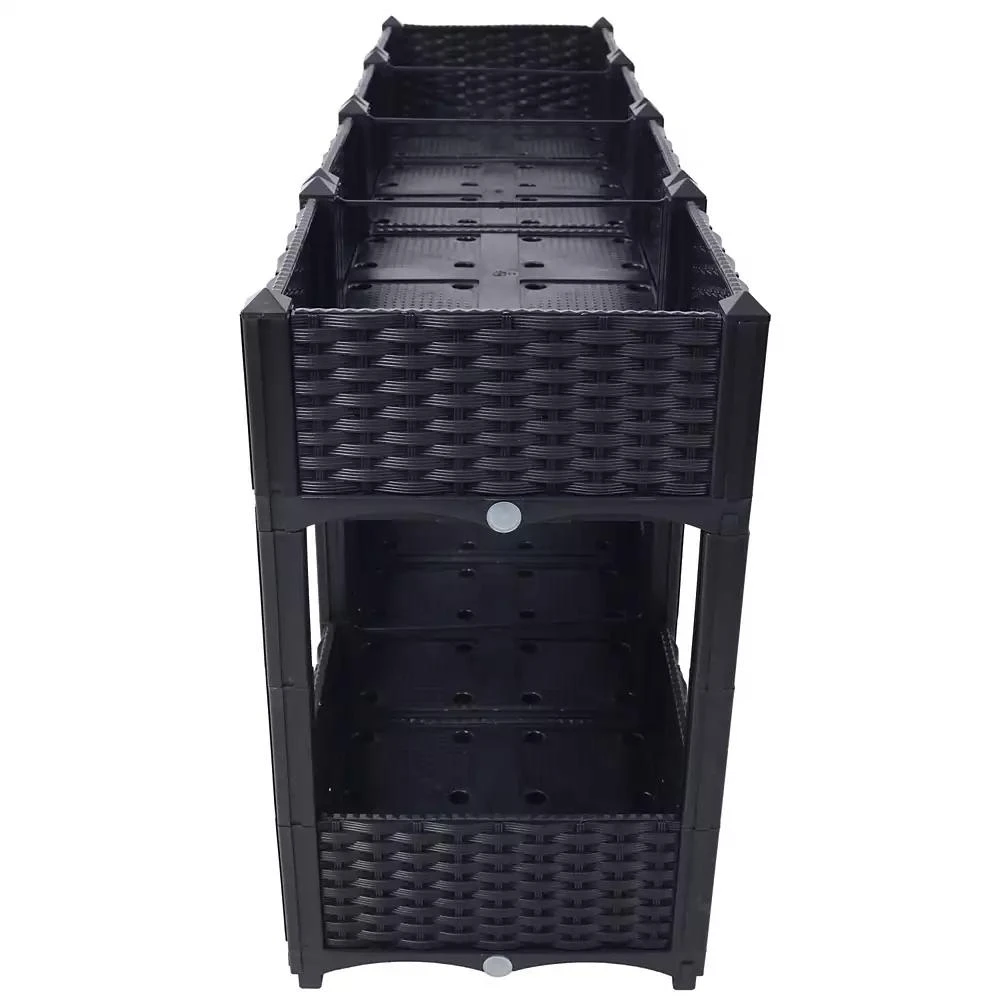 Streamdale Furniture 63"x15.7"x27.7" Elevated Planter Box with Drainage 7