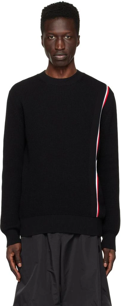 Moncler Black Stripe Sweater 1