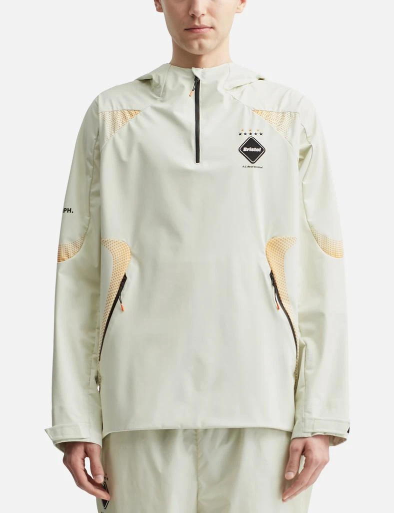 F.C. Real Bristol Authentic Utility Team Half Zip Jacket 3