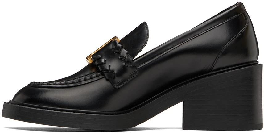 Chloé Black Marcie Heeled Loafers 3