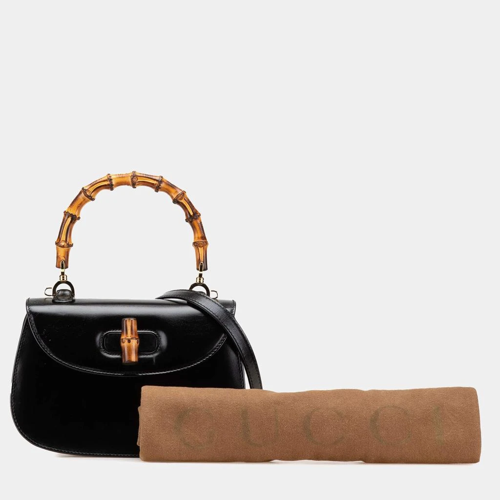 Gucci Gucci Black Calfskin Bamboo Night 10