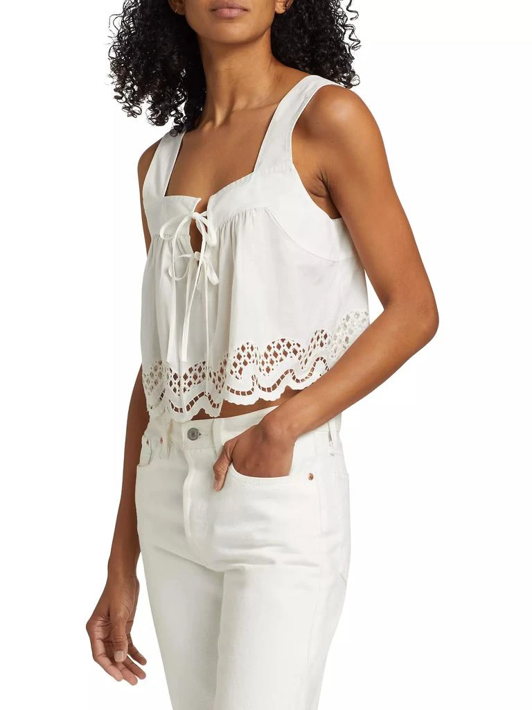 Rails Blythe Cotton Lace Crop Top 4