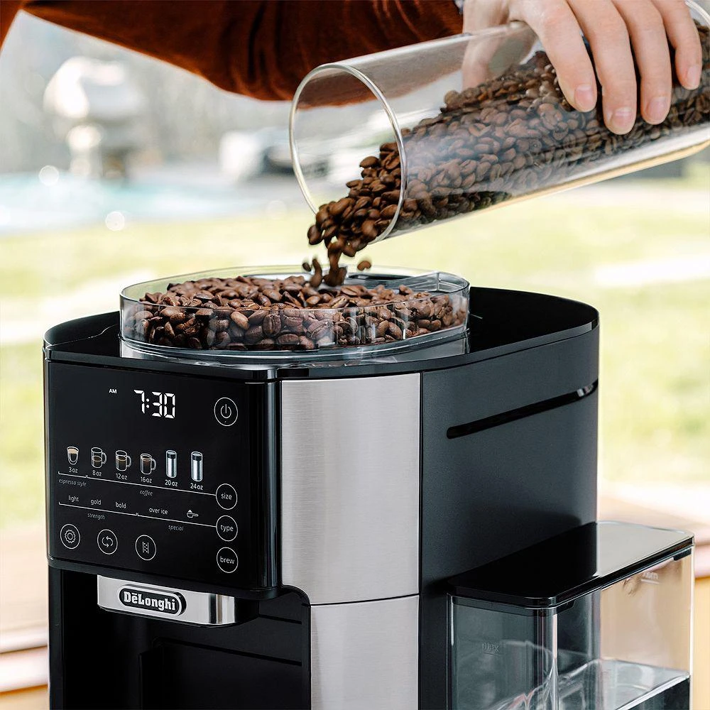 De'Longhi TrueBrew Automatic Coffee Maker with Bean Extract Technology - Stainless 3