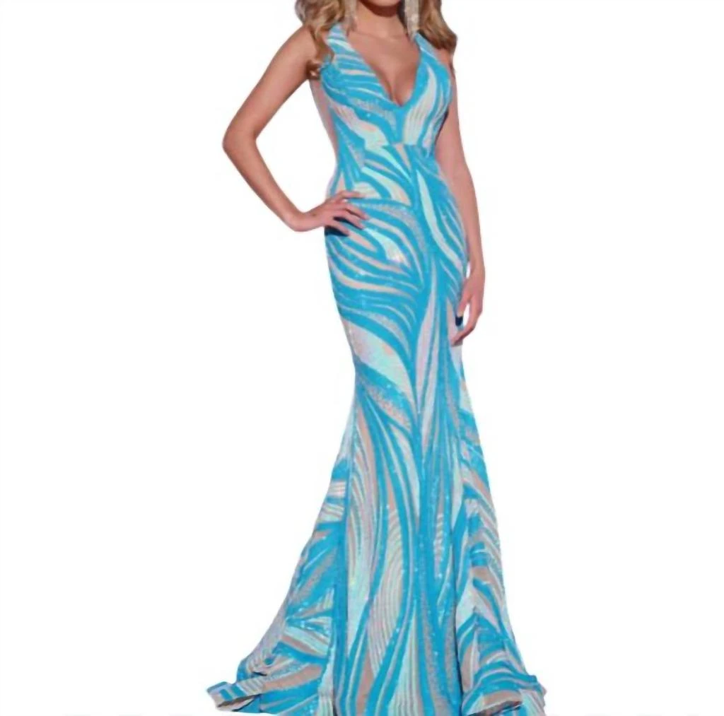 Shop Jovani - Sleeveless Sequin Prom Dress on Sale at BeyondStyle  Get 54%  Off Jovani - Sleeveless Sequin Prom Dress with Limited-Time Flash Deals,  Exclusive Discounts, and Special Offers. Enjoy Unbeatable